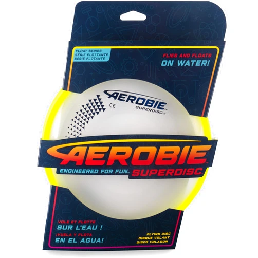 Aerobie Superdisc Outdoor Flying Disc - Yellow (Styles Vary)