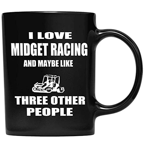 Norli Caicaryn Midget Car Racing T for Father and Mother, Grandma and Friend Gifts Present Quarter Midget Racing for Father and Mother, Grandma and 07654