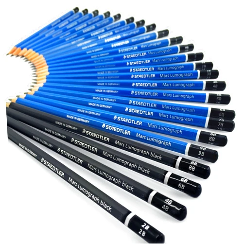 Staedtler Mars Lumograph Drawing Pencils 24/Pkg