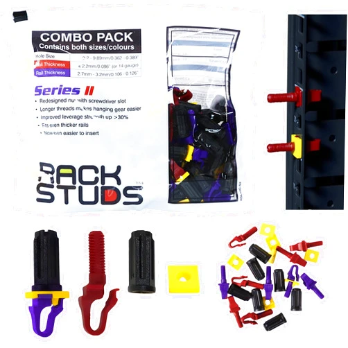 Rackstuds 40C Series II - Server Rack Screws for 19