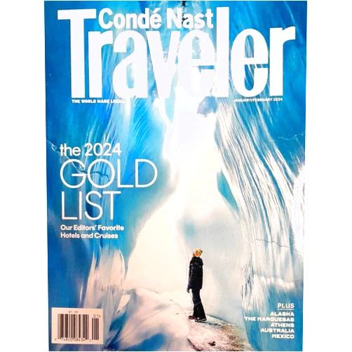 Conde Nast Traveler Magazine January February 2024 The 2024 Gold List Our Editors' Favorite Hotels And Cruises