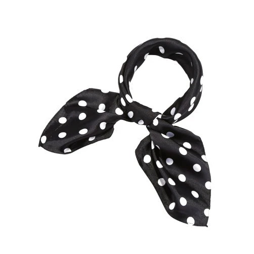 SATINIOR 1950s Chiffon Scarf Chiffon Scarf Square Handkerchief Neck Scarf Satin Ribbon Scarf Hair Tie for Women