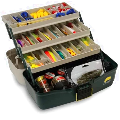 Plano Eco Friendly 3 Tray Tackle Box, Premium Tackle Storage
