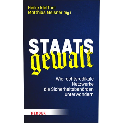 German Edition by Heike Kleffner (Editor), Matthias Meisner (Editor), Malene Gürgen (Contributor), Said Etris Hashemi (Contributor), Martin Kaul (Contributor), Armin Kurtović (Contributor), Kati Lang (Contributor), Nadine Lindner (Contributor), Alexander Nabert (Contributor), Kristin Pietrzyk (Contributor), Alexander Roth (Contributor), Christina Schmidt (Contributor), Daniel Schulz (Contributor), Rachel Spicker (Contributor), Robert Andreasch (Contributor), Paul Starzmann (Contributor), Toralf Staud (Contributor), Martín Steinhagen (Contributor), Timo Stukenberg (Contributor), Hanning Voigts (Contributor), Caroline Walter (Contributor), Marcin Wierzchowski (Contributor), Seda Başay-Yıldız (Contributor), Stephan Anpalagan (Contributor), Julius Geiler (Contributor), Michael Kraske (Contributor), Sebastian Leber (Contributor), Konrad Litschko (Contributor), Bahar Aslan (Contributor), Kersten Augustin (Contributor), Pitt von Bebenburg (Contributor), Christina Clemm (Contributor), Sebastian Erb (Contributor), Ruben Gerczikow (Contributor) & 30 more Format: Kindle Edition Staatsgewalt: Wie rechtsradikale Netzwerke die Sicherheitsbehörden unterwandern (German Edition)