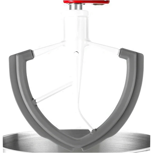 Apenkes 6QT Flex Edge Beater for Kitchenaid Mixer, Pastry Beater with Silicone Edges, Paddle Attachment with Scraper for KitchenAid Bowl-Lift Stand Mixers, Dishwasher Safe Mixer Accessory