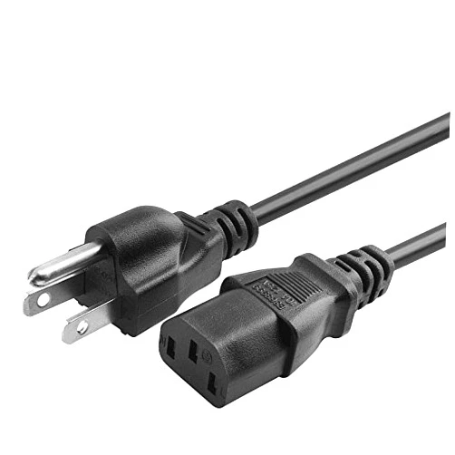 Yustda AC in Power Cord Cable Compatible with MS510TXPP GS752TXS GC752X LAN Switch Power Supply Cord Cable Charger