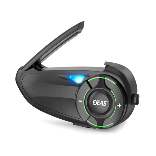 THWTGH Q8 Motorcycle Helmet Bluetooth Intercom, New Mesh 3.0 Group Intercom System with Music Sharing and Channel Switching for 6 Riders Talking at The Same Time