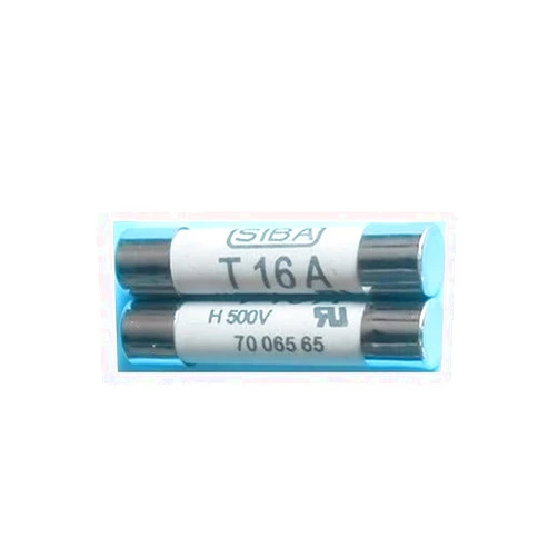 DOMOJT Fuse 10Pcs Multimeter Ceramic Fuse 7006565 Slow Melting T 16A H 500V 6.3x32mm Fuse Tube