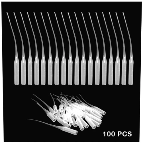 Asonlye Glue Tips, 100Pcs CA Glue Tips, Precision Glue Micro-Tips for Bottles with Nozzle, Use for Hobby for Hobby, Crafting, Lab Dispensing
