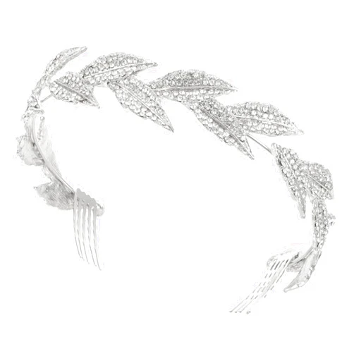 FOMIYES 2 Pcs Hair Comb Hair Clip Bride Headwear Hair Pin Bride Headdress Hair Accessories