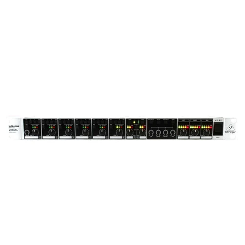 Behringer ULTRAZONE ZMX8210 V2 Professional 8 Channel 3-Bus Mic/Line Zone Mixer with Remote Control and Link Ports