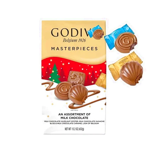 Generic Godivas~Holiday Masterpieces Assorted Milk Chocolate, 15.2 oz (15.2 Ounce(1 Pack))