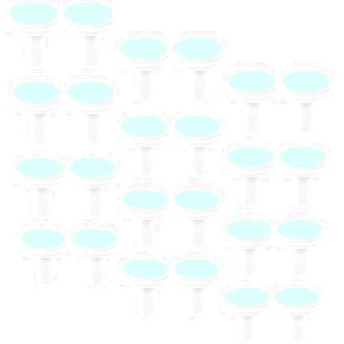 MHFOOU 24 Pieces Baby Nail Trimmer Replacement Pads, Electric Baby Nail Grinding Heads for Standard Electric Kid Nail Trimmer, Electric Nail File Replacement Pads for Kids 12 Months Up