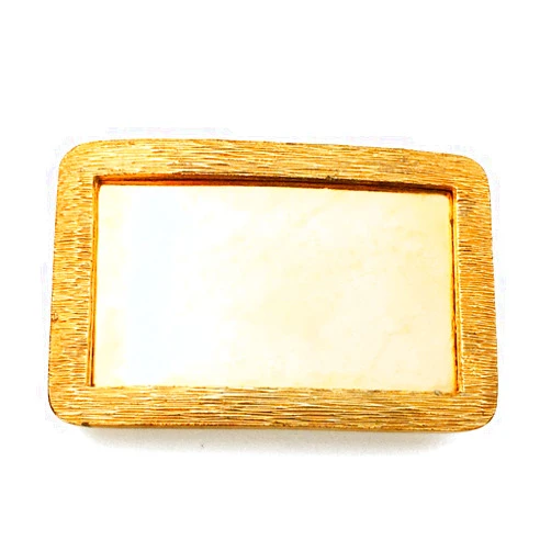 eJoyce Rectangle Metal Belt Buckle by 1 pc, 3-1/4