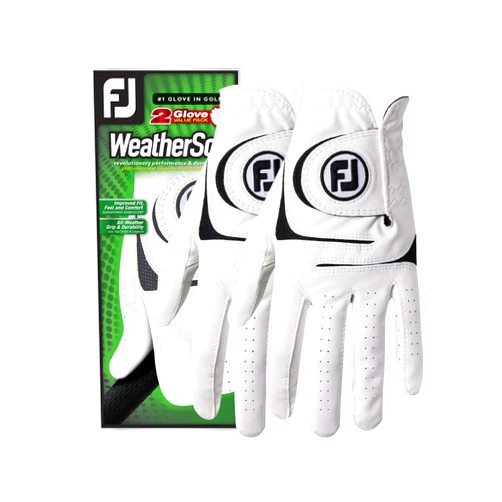 FootJoy Men's WeatherSof 2-Pack Prior Generation Golf Glove