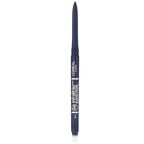L’Oréal Paris L'Oreal Paris Makeup Infallible Never Fail Original Mechanical Pencil Eyeliner with Built in Sharpener, Navy, 0.008 oz.