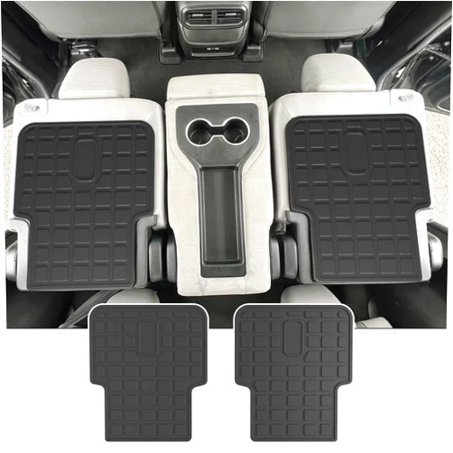 Xipoqix Backrest Mat Compatible with 2023-2025 Honda Pilot Trunk Mat TPE Back Seat Protector Replacement for 23-25 Honda Pilot Accessories (Fit 23-25 Honda Pilot, 2nd Backrest Mat)