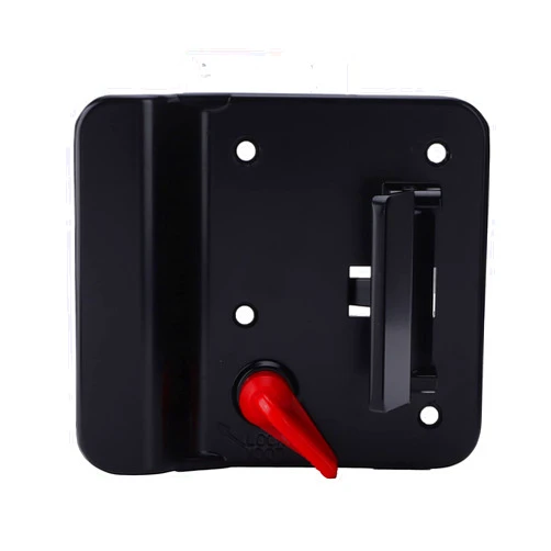 Naroote Rv Door Lock, 1 Set Camper Door Lock Rv Door Latch Fits Door Cutouts 2 1/2in x 3 1/2in to 3in x 4in with 2 Keys for RVs, Campers, Trailers