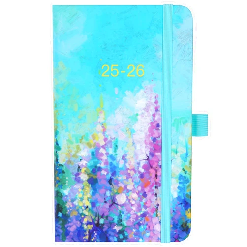 Artfan 2025-2026 Pocket Calendar - 2025-2026 Pocket Planner/Calendar, Jul.2025 - Jun.2026, 2025-2026 Pocket Planner Weekly and Monthly, 3.93''×6.29''- Oil Painting