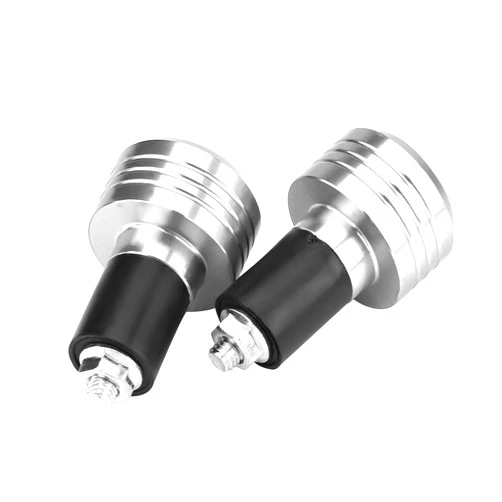 Headerbs Pair of Aluminum Motorcycle Grip Handlebar Ends Weight Balance Plug, Universal for All Standard 7/8