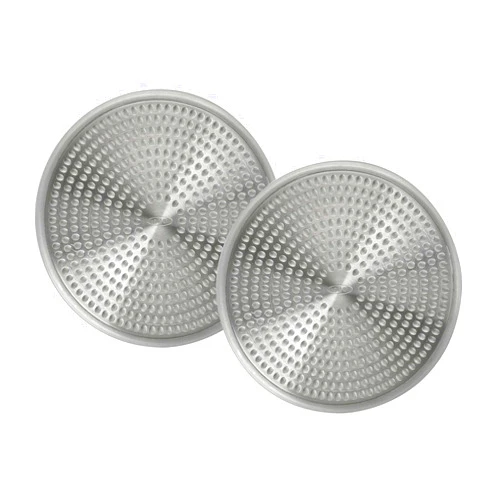 OXO Good Grips Easy Clean Shower Stall Drain Protector - Stainless Steel & Silicone (2, A)