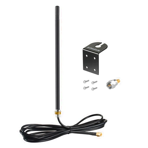 Eifagur Outdoor Smart Gate Door Opener Extended Long Range Receiver Antenna for GTO Mighty Mule MM571W MM572W MM371W MM372W F3101MBC MMS100 LiftMaster Ghost All Series Controls Garage Gate Opener ，Eifagur