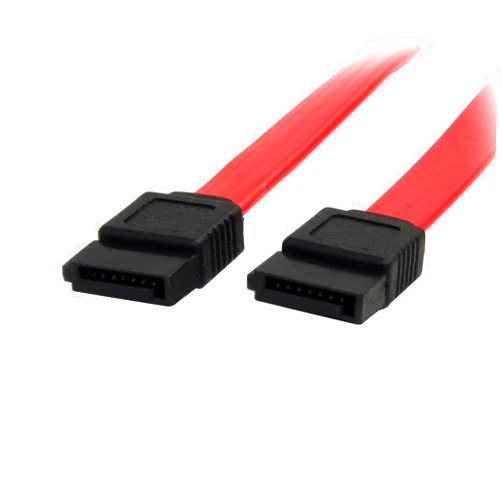 StarTech.com 6in SATA Serial ATA Cable - SATA cable - Serial ATA 150/300 - SATA (F) to SATA (F) - 5.9 in - red - SATA6