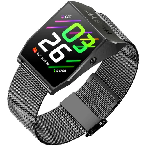 WMBYY Activity Fitness Tracker with 24/7 Heart Rate, Blood Oxygen, Blood Pressure and Sleep Tracker, 24 Sports Mode, 5 ATM Water Resistant, 304 Stainless Steel, Fitness Watch for Men Women