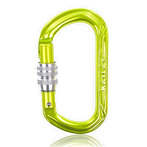 Kailas Locking Carabiner CE Certified Oval Constructed Rock Climbing Mountaineering Rescure Standard Alumimun 25KN