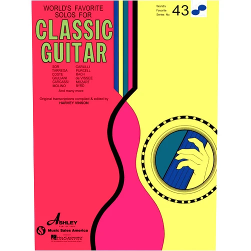 By Harvey Vinson (Compiler) Solos for Classical Guitar: World's Favorite Series #43 (World's Favorite, 43)