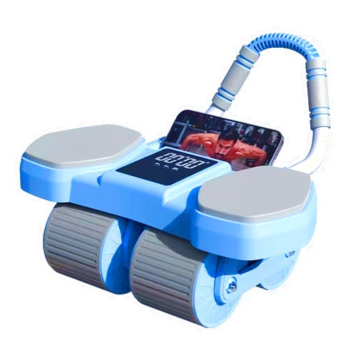 DOCHENXIYU Ab roller wheel,The upgraded four-wheel abdominal wheel used for enhancing abdominal muscle exercises is abdominal fitness wheel that is more suitable for the home gym.