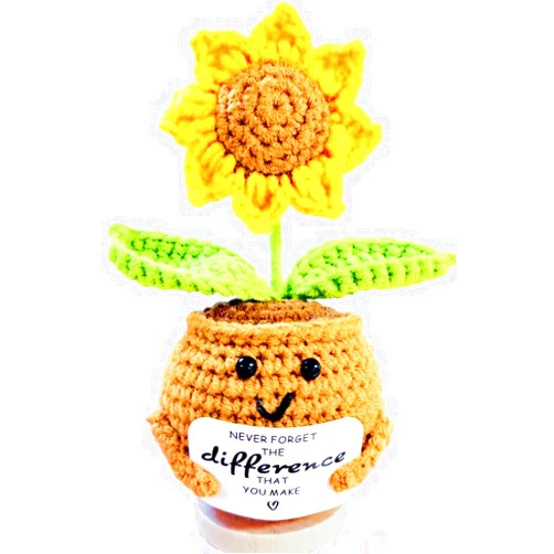 SIBULAN Thank You Gifts-Never Forget The Difference That You Make-Sunflower Gifts-Retirement Gift for Woman Social Worker Employee Appreciation Gifts Inspirational Gifts for Women Men Boss Friend Coworkers
