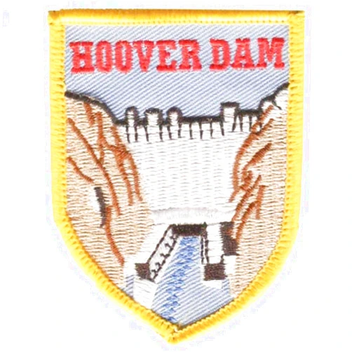 Deparl Hoover Dam Patch - Nevada Hydroelectricity (Iron on)