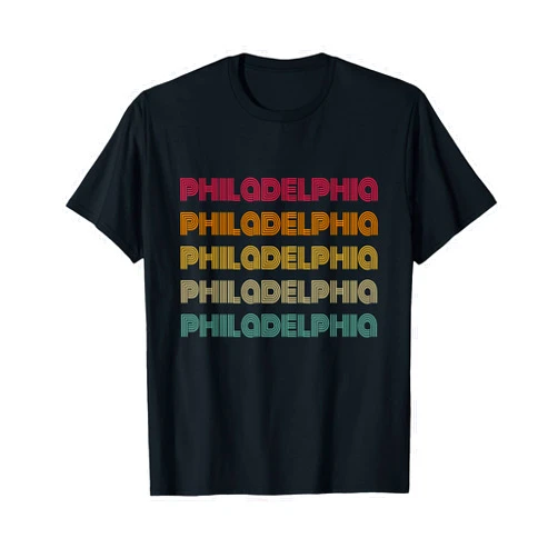 Graphic Club Inc. Philadelphia - Retro Vintage Style 70s 80s Throwback Classic T-Shirt