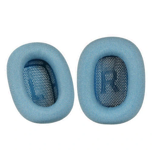 Damex Replacement earpads for airpods max Ear Cushions,Compatible with airpods max Ear Cover(2020 Version),mesh Fabric,Magnet for airpods max Ear Cup(Blue)