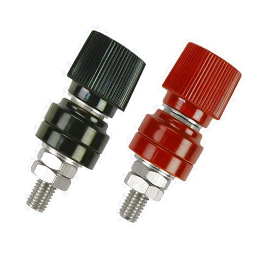 Orifort Copper Remote Battery Binding Post Junction Post Block, Battery Terminal Distribution Stud Connector Terminals (5/16