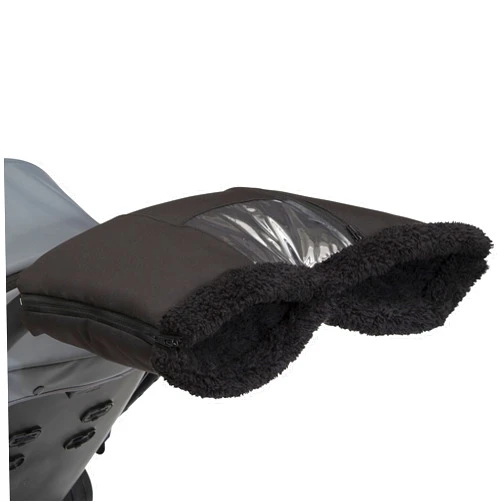Delta Children Revolve Stroller Parent Hand Muff, Black