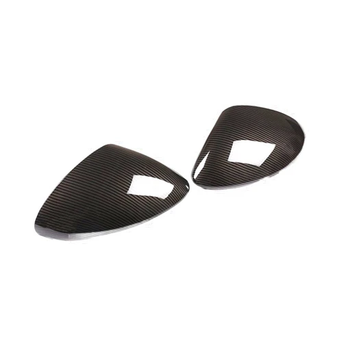 Generic Hiasan Mobil Penutup Kaca Spion Penutup Cermin Samping Compatible With A-lfa Ro-meo Ste-lvio 2017-2020 Aksesori Dekorasi Eksterior