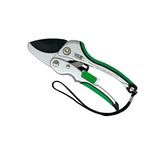 Garden Power Premium Heavy Duty Ratchet Pruning Shears, Professional Hand Pruner Garden Tool, Ergonomic Grip, 8 Inch yard clippers, Quality Carbon Steel with Ratchet Mechanism, ideal for women, senior