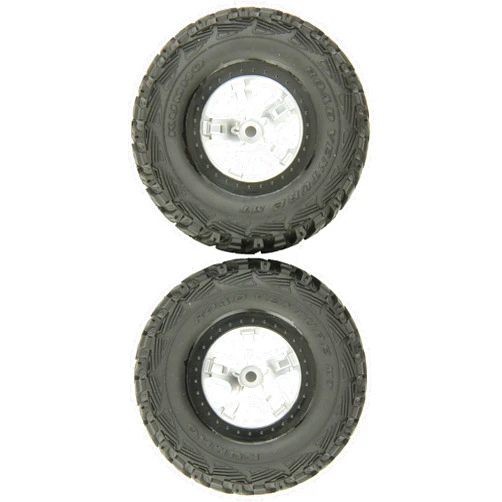 Traxxas 5880 Kumho Short Course Tires and Wheels, Slash and Slash 4WD