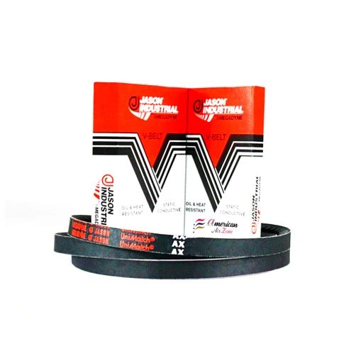 Jason Industrial Megadyne - Jason Industrial - Cogged V Belt - AX36 – (Pack of 1) – Cogged Raw Edge V-Belt - 38 Inch Outside Length - 1/2 Inch Top Width - 11/32 Inch Thick