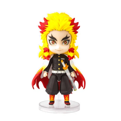 TAMASHII NATIONS - Demon Slayer: Kimetsu no Yaiba - Rengoku Kyojuro, Bandai Spirits Figuarts mini Action Figure