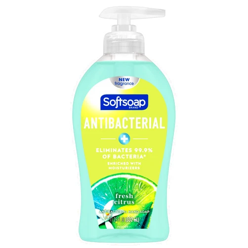 Softsoap Antibacterial Liquid Hand Soap, Fresh Citrus - 11.25 fluid ounce Green