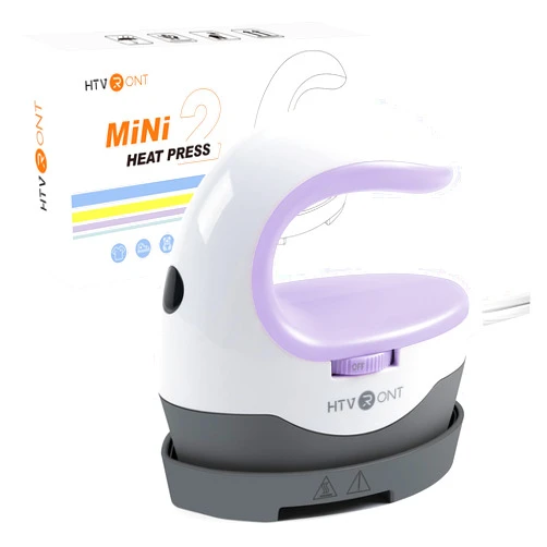 HTVRONT Heat Press Mini Heat Press Machine, Small Heat Press Portable Iron Press Machine for T Shirts, Hats, Heating Transfer Projects