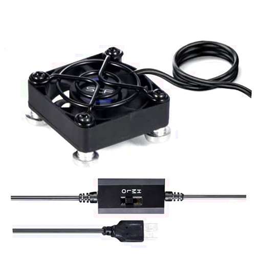 SCCCF 40mm USB Fan USB Ventilator 5V Cooling Fan Compatible for phone flat VR Gear, Aquarium, Roku, Router, Raspberry Pi, Cosplay, Helmet Receiver DVR Playstation Xbox Computer Cabinet Cooling