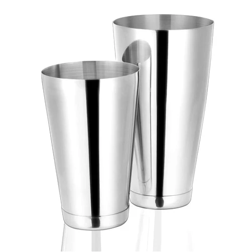 Etens Cocktail Shaker Set, Pro Bar Shaker Boston Shaker Set, Stainless Steel Martini Drink Mixer for Bartending – Essential Bar Tools Weighted Shaking Metal Tins for Bartender