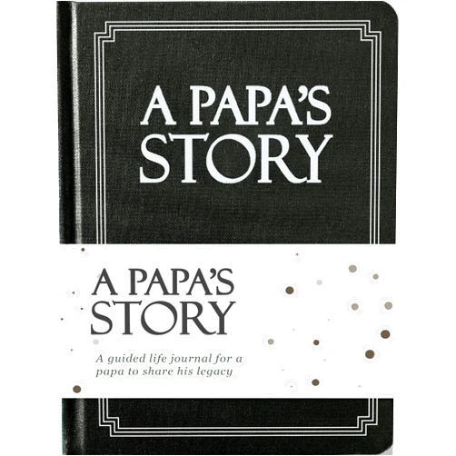 Coco & Lan Papa's Life Story Journal (Hardcover): A Meaningful Keepsake for Papa to Share His Journey and Memories, Book Includes 250+ Prompt Questions, Sentimental Gifts for Father's Day, Birthday & Christmas