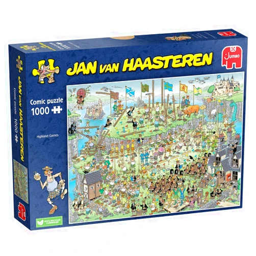 Jan van Haasteren Jumbo Diset Jan van Haasteren Highland Games - 1000 Pieces - Puzzle for Adults