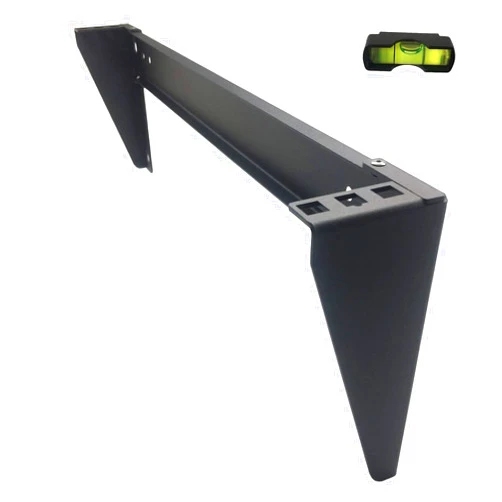 JINGCHENGMEI 19 Inch 1U Heavy Duty Vertical Wall Mountable Rack and 125 lb Wall Mountable Server Rack (MFT-HVWRF1U)
