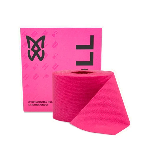 Spidertech Kinesiology Atheletic Tape 2 Inch Rolls (5 Metres Uncut) (Pink)